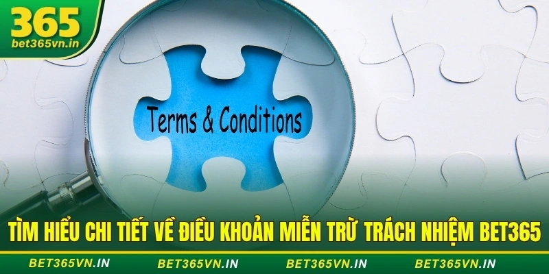 điều khoản miễn trừ trách nhiệm BET365